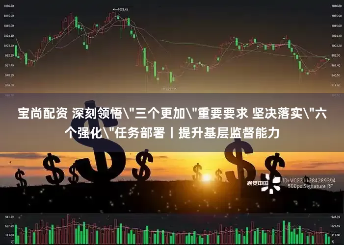 宝尚配资 深刻领悟＂三个更加＂重要要求 坚决落实＂六个强化＂任务部署丨提升基层监督能力